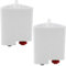 Spares2go Cartuccia filtro anticalcare compatibile con ferro da stiro Moulinex (confezione da 2)