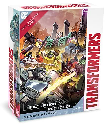 Renegade Game Studios Jeu de développement de pioche Transformers : Extension Infiltration Protocol - À partir de 14 Ans, 1 à 5 Joueurs