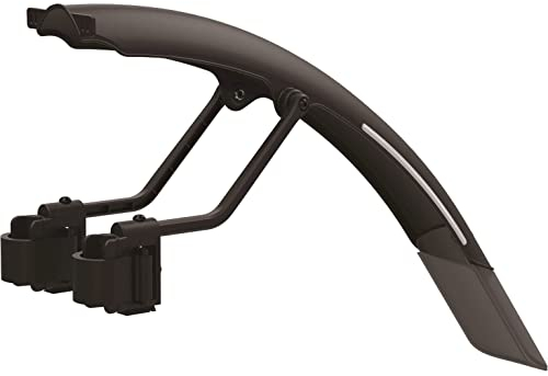 Topeak Unisex – Erwachsene Tetra Frontfender, Schwarz Grau, G1