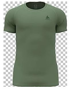 Odlo Herren Funktionsunterwäsche Kurzarm Shirt Active F-Dry Light ECO, Loden Frost, L