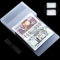 Währungsalbum mit 100 Taschen – 17,8 x 10,2 cm, tragbarer Banknotenhalter, Dollar, Papiergeldhüllen, Aufbewahrungsbuch für Rechnungen, Dokumente, Tickets, Sammelkarten, Briefmarken-Sammlung AN0501BK