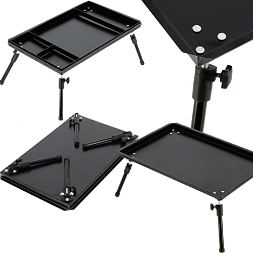 DNA Leisure Fishing Bivvy Bait Table Adjustable Legs Durable Plastic Lightweight Carp Coarse Outdoor Camping Tackle