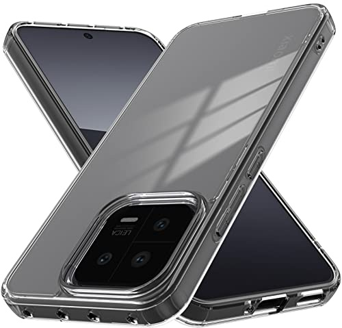 YESARMOR Hülle für Xiaomi 13 5G, Transparent, Anti-Gelbung, Kristallklar, Clear Case, Stoßfest Schutzhülle, Extra Dünn, Kratzfestigkeit Handyhülle für Xiaomi 13 Durchsichtig