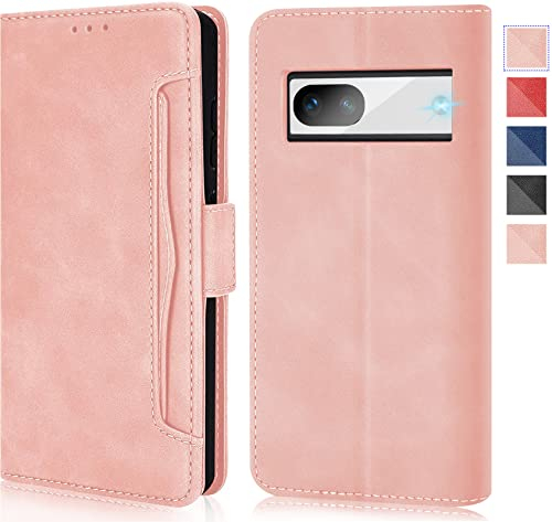 für Google Pixel 7a Hülle Leder Klappbar Handyhülle für Google Pixel 7a Handytasche Flip Case Cover Pixel 7a Schutzhülle 360 Grde Stoßfest Premium Klapphülle Wallet-Serie Pixel 7a Hülle 6.1
