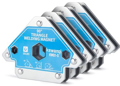 Grehge agnets Clamp Sets-4 Pieces of Magnetic Welding Holder 55 LBS Holding Power Welder Tools and Accessories