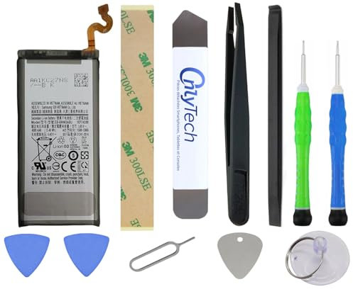 OnlyTech - Kit di riparazione Batteria per Samsung Galaxy Note 9 SM-N960-4000mAh - con 10 Strumenti e Adesivo
