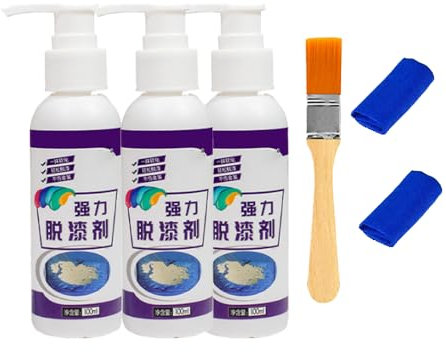 DYJAGYO Potente sverniciatore, sverniciatore per superfici Metalliche, sverniciatore per Legno, sverniciatore per plastica, sverniciatore per Auto (3Pcs)