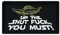 Café Viereck ® Lustiges Bundeswehr Fun Patch Gestickt mit Klett – 7 x 4 cm - Yoda