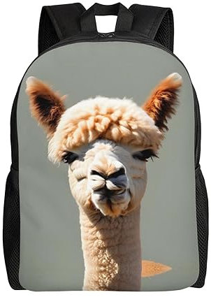 FInpan Alpaka Avatar Unisex Leichte Schultaschen Herren Damen Rucksäcke Casual Tag Reisetasche Umhängetasche, Alpaka Avatar, One size