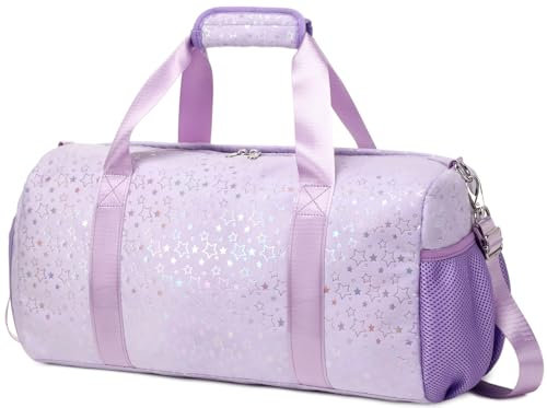 Borsa Sport Bambina Borsa Piscina Borsa Palestra Bambina Borsoni da Viaggio Grandi con Scomparto per Scarpe