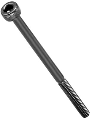 METALLIXITY Tornillos de Cabeza Cilíndrica con Hexágono Interior (M3-0.5x60mm) 50pcs, Acero al Carbono Allen Tornillo de Cabeza Hexagonal Métrico - Grado de Máquina 12.9 Rosca Completa, Negro