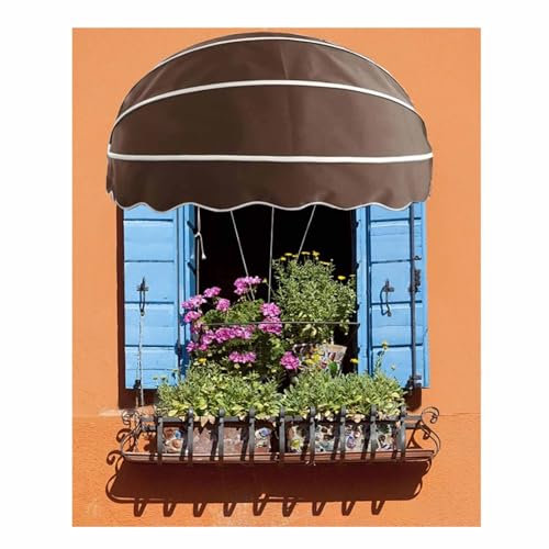 Tenda da sole telescopica retrattile, impermeabile, dimensioni personalizzabili (150 cm)