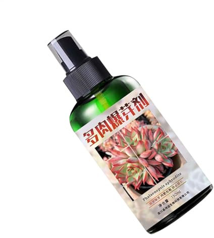 Succulent Plant Fertiliser - Succulent Fertilizer Indoor Potted Plants | 150ml Cactus Food Plant Fertilizer, Liquid Fertilizer Indoor Plant Food, Succulent Spray Root Stimulator, Cactus Fertilizer