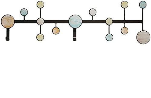 Porte-manteau mural de luxe en métal pour maison, restaurant, magasin, bureau, design moderne