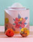 Boules de Thé Fleur, Pack de 10 Infusions en Boîte Décorative Rose, Fleurs Entières qui s'Ouvrent à l'Infusion