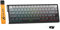 MAMBASNAKE X ATTACK SHARK X68PRO HE Tastiera Gaming Wireless Rapid Trigger,BT/2.4G/Cablata,Interruttore Magnetico 0,01mm RT,8KHz,Punto di Attivazione Regolabile,5000mAh,RGB,per PC/Mac-Sfumatura Nera