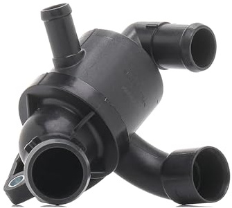 RIDEX 316T0314 Thermostat Kühlmittel Kühlwasserthermostat mit Gehäuse mit Dichtring 92°C Kompatibel mit VW Golf 6 5K1 3L121111S 3L121111R 3L121111AJ