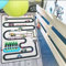 TAPITOM® | Kinder-Designer-Straßendecke - 130 x 200 cm | Circuit-Spielmatte | Kinderzimmermatte für Kleinwagen Straße | rutschfest, Saum | CE-Normen