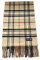 ADAMANT Schal Herren/UNISEX - 100% Climaxsoft (weich wie Kaschmir) - Standard-Länge/Breite 200x30cm - LIEBLINGSSCHAL (Cream-Karo)