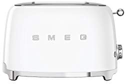Smeg TSF01WHUK Retro Style 2 Slice Toaster - White