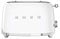 Smeg TSF01WHUK Retro Style 2 Slice Toaster - White