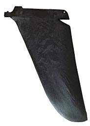 Ascan Ersatz Finne für Stand Sup Paddels SUP und Surf Brett -Windsurfen US System, schwarz