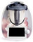 WANDKINGS Aufkleber Sticker für Thermomix TM6, Kirschblüten