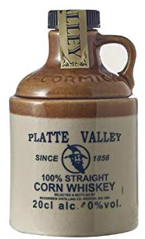 WHISKEY PLATTE VALLEY 100% STRAIGHT CORN MIGNON 40° - 1 bottiglia 0,2 L