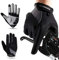 Neusky Fahrradhandschuhe für Männer & Frauen, Radsporthandschuhe Mountainbike Handschuhe Trainingshandschuhe, Ideal Touchscreen Handschuhe für Rennrad, MTB, Fitness und Sport (Schwarz, S)