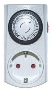 Programador Temporizador de Enchufe analógico Diario