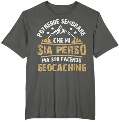 Divertente Geocaching Geocaching Lover Maglietta