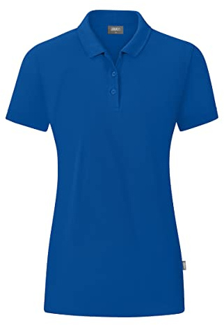 JAKO Organic Poloshirt Damen blau, 40 Damen