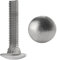 FASTON® Flachrundschrauben Schlossschrauben M8x60 mm Edelstahl A2 V2A (25 Stück) mit Vierkantansatz DIN 603 Flachrundkopf Schrauben Schloßschrauben Vollgewinde