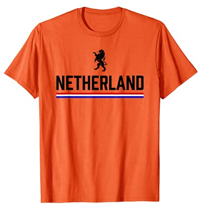 Niederlande Fußballtrikot, Oranje Football Holland T-Shirt