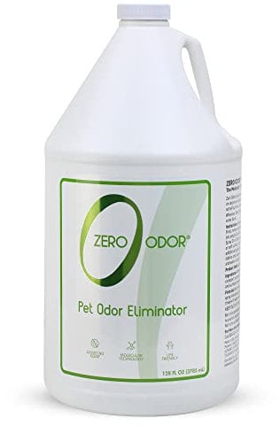 Zero Odor Pet Odor Eliminator - Air Cleaner, Purifier & Deodorizer - More Than an Air Freshener - Actually Eliminates Odors at a Molecular Level - Refill (128 Ounces)