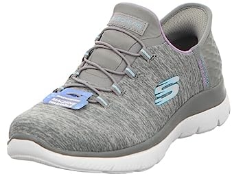 Skechers Summits Dazzling Haze, Zapatillas, Mujer, Gris, 36 EU