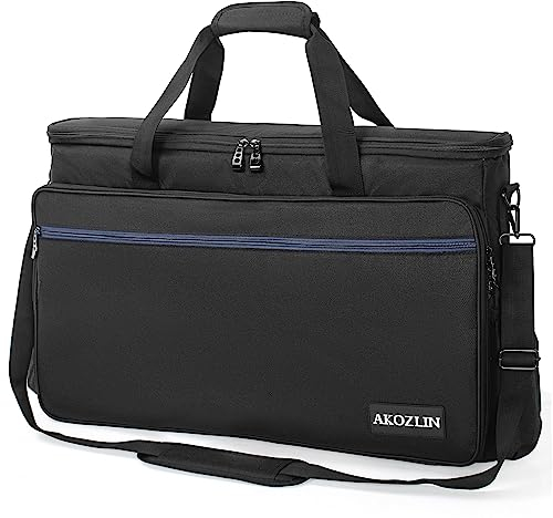 AKOZLIN Gepolsterte Gigbag Controller Reisetasche 58,9 x 8,9 x 37,7 cm, passend für Pioneer DDJ SR SR2 RR Denon MC4000 Numark NVII DJ-Mixer-Tasche