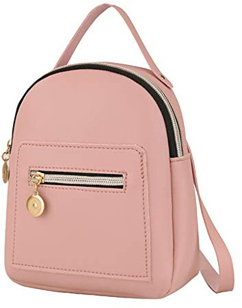 Rucksack Teenager MäDchen Turnbeutel Damen & Herren Beige Beutel Rucksack Mit Kordelzug - Baumwoll Canvas - Kleine Innentasche FüR Wertsachen Schulrucksack Teenager Rosa Rucksack Rollen Rucksack Dam