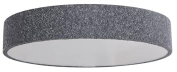 Lindby LED Smart Home Deckenlampe Elmor (Modern) in Alu aus Metall (1 flammig,) - Deckenleuchte Lampe Wohnzimmerleuchte