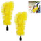 2 pièces Brosse de Nettoyage de Gouttière Gutter Cleaning Brush Outil de Nettoyage de Vidange pour Enlever Les Débris de Feuilles 33x15cm