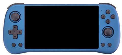 ATHUAH Powkiddy X55 Consola de Juegos Portátil, Mini Portátil Portátil Pantalla IPS RGB de 5,5 Pulgadas 16G+64G 10000 Juegos, Compatible con Controladores WiFi Bluetooth Consola de Juegos para