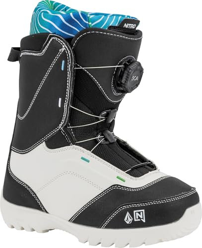 Nitro Unisex Jugend Droid Boa Snowboardboot, X Volcom, 21