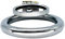 Soarvlorfy Klein Keuschheit Peniskäfig Edelstahl Male Doppelring Keuschheitsgürtel mit Unsichtbar Schloss Schlüssel Chastity Cage für Männer SM Extreme Bondage Cock Cage,1 ring 35 mm,45mm