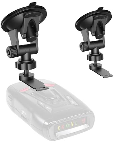 xsaaczm Super Radar Detector Mount,Super Car Windshield,Dashboard Suction Cup Bracket,Suitable for Radar Detector (for Whistler Radar)