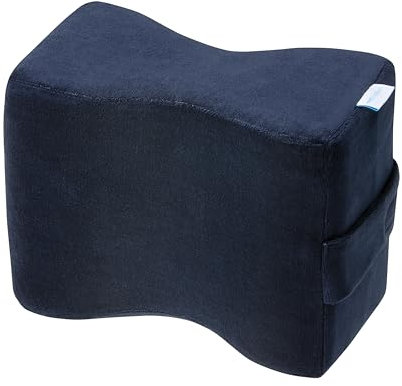 metz medicare Kniekissen Leona - Orthopädisches Memory-Foam Beinkissen - Gesundheitskissen - Kniekissen - formbeständig - elastisch - für Seitenschläfer - Visko Aktiv-Formschaum |25 cm x 20 cm x 15 cm
