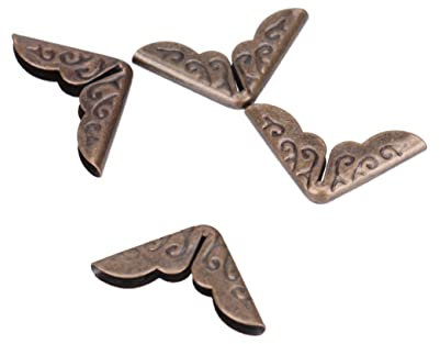 DIYEAH 100 Stück 14 Mm Eckenschutz Für Fotoalben Scrapbooking Bücher Metallgehäuse Notebook-eckenschutz Für Scrapbook Journal