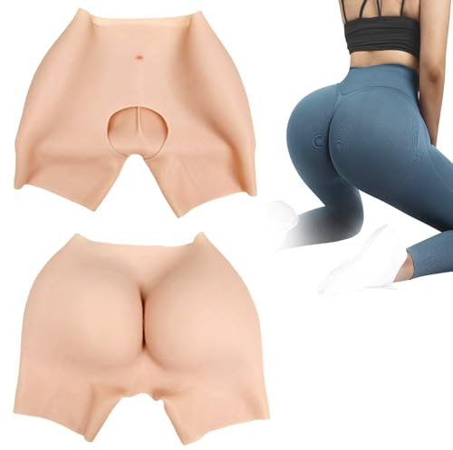 Adima Silikon-Schlüpfer Frauen Hintern Hüfte Pads Lifting Hosen Fake Ass Gesäß Kontrolle Panty für Cosplay Drag Queens