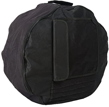 ＡＷＨＡＯ Tragbare Black Bass Drum Bag Aufbewahrung Soft Case für 22''24''25 '' Bass Drum, 24 Zoll