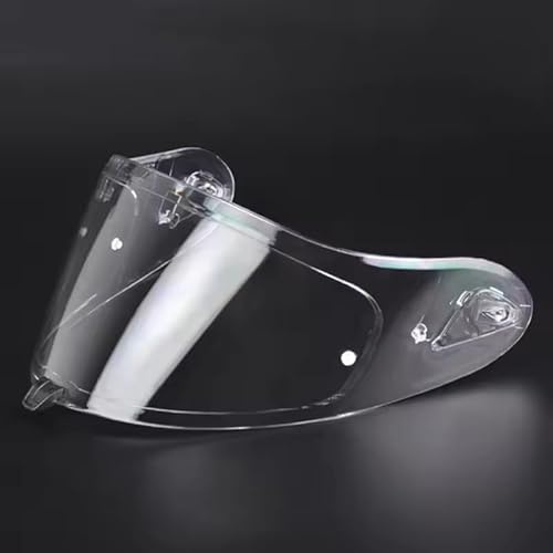 AFGJHYT Visiera Casco Moto per OGK Kabuto-5, Visiera con Protezione UV, Visiera di Ricambio AntiGraffio e Antiappannamento, Bloccaggio di Sicurezza Rapido,J transparen