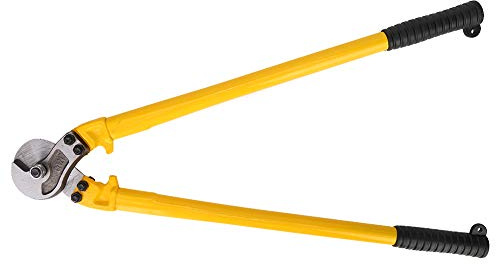 GYZOUKA 24 Inch Carbon Steel Cable Cutter Heavy Duty Wire Shear Pliers Tool for Copper Wire Rope and Multi Strand Cable (Rope Cutter)